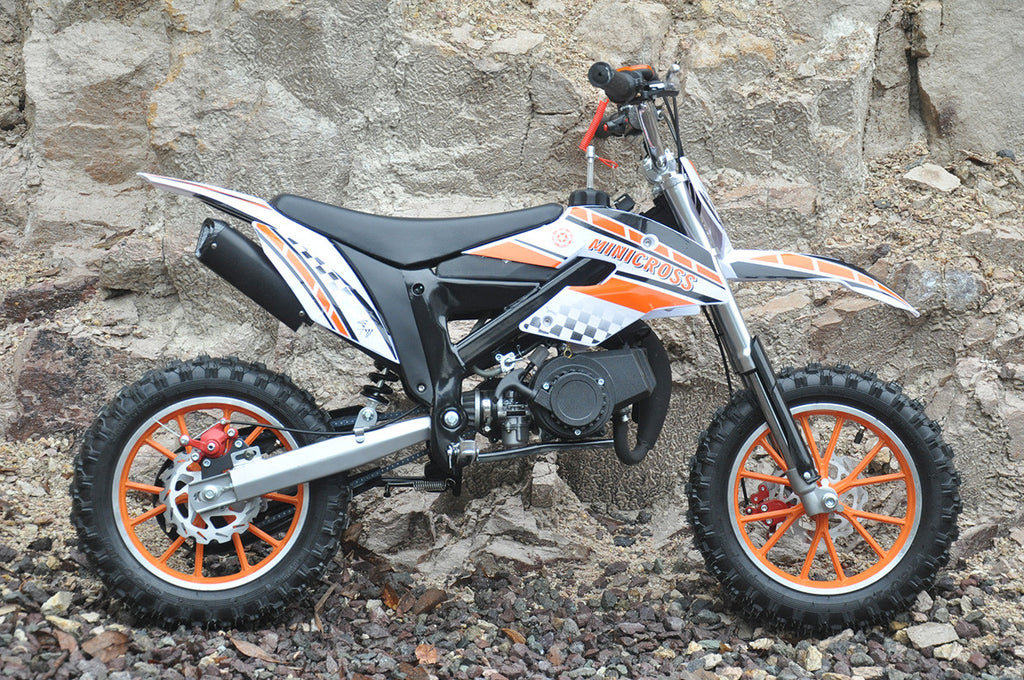 POHJOLA MOTORS Minikrossi 49cc, oranssi