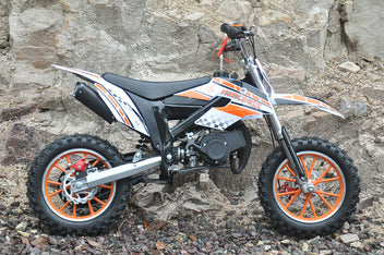 Barnminicross 49cc – för avgränsat område, orange