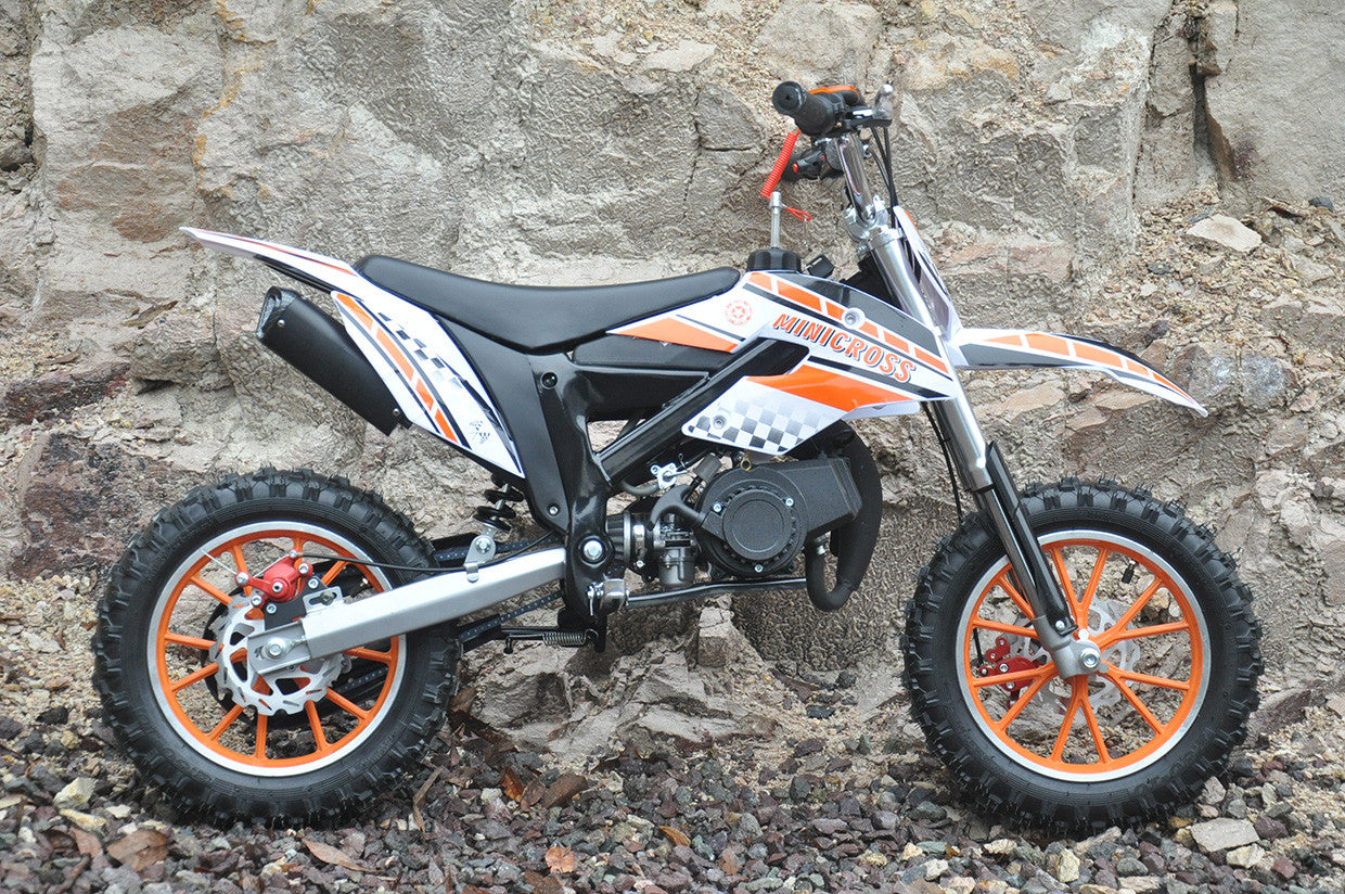 POHJOLA MOTORS Minikrossi 49cc, oranssi