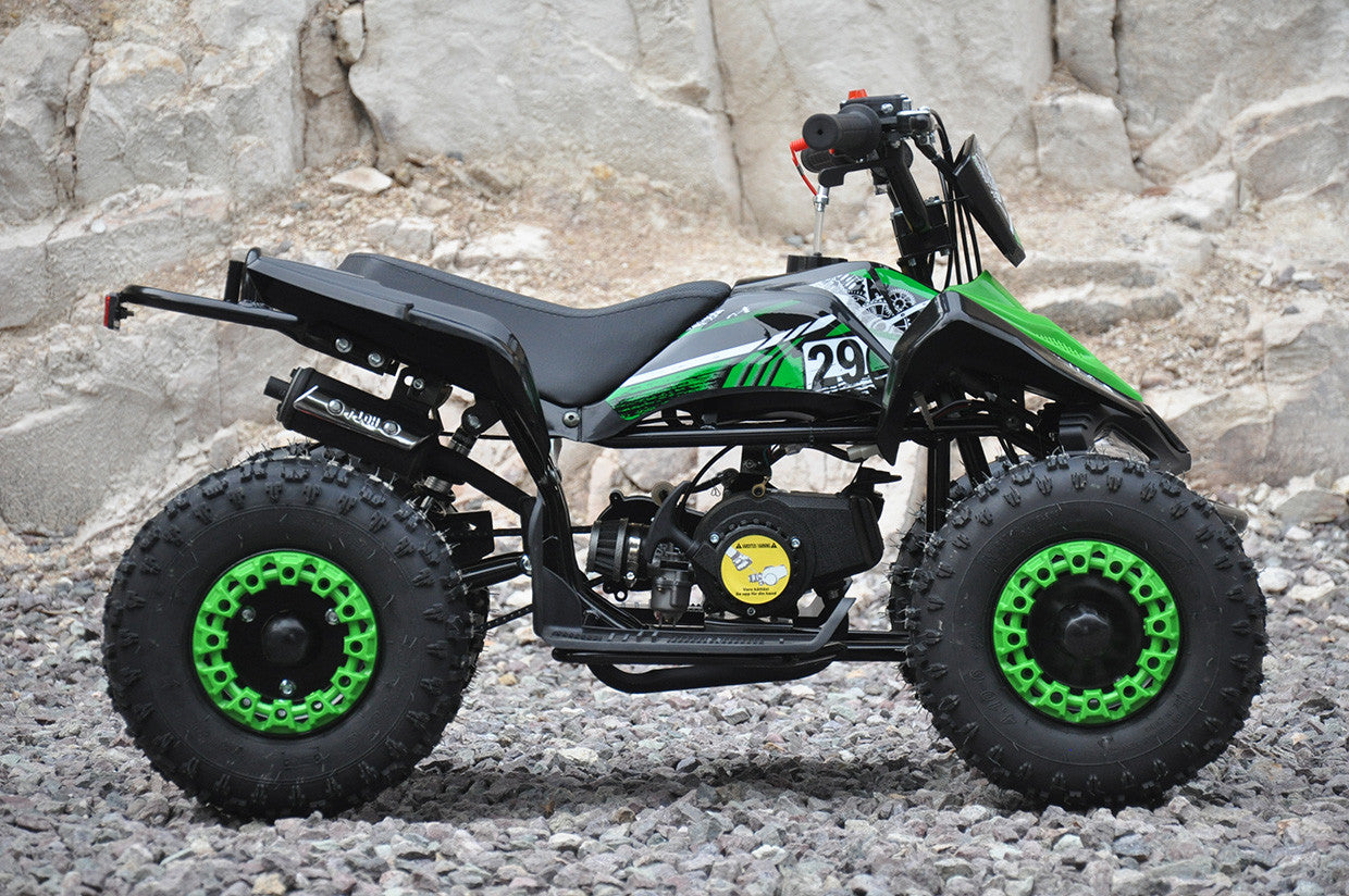 POHJOLA MOTORS Lasten mönkijä DINO 49cc - Vihreä