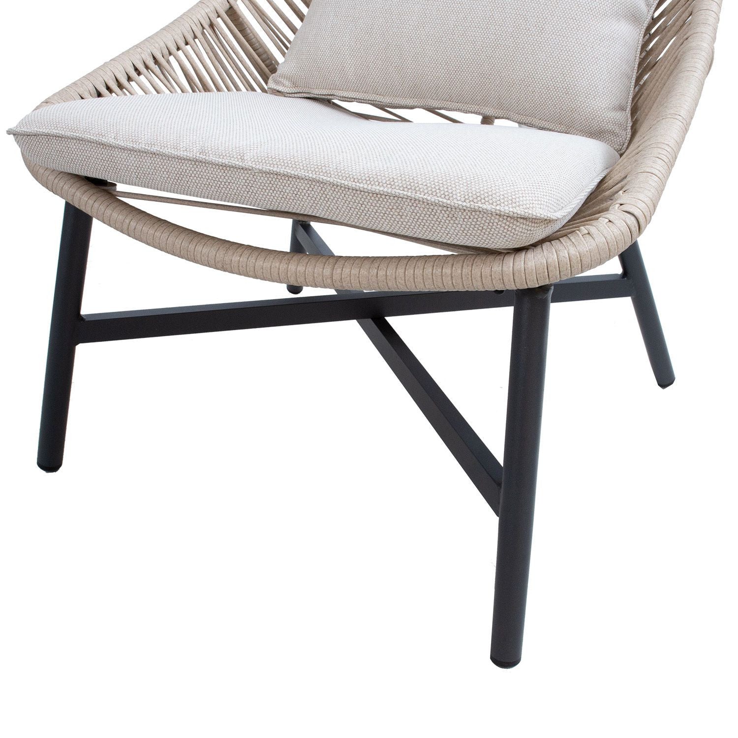 HELSINKI puutarharyhmä, 2 pöytää, sohva, 2 tuolia, beige