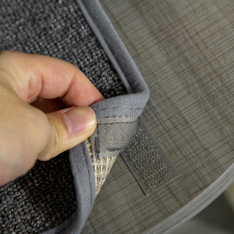 Raapimispuu riippumatolla, sis. kattokiristimen, 40 cm x 40 m x 250 cm, harmaa + kermanvalkoinen