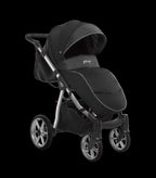 Mommy Glossy lastenrattaat 2-in-1, vaaleanharmaa