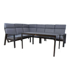 CASTEN sohvaryhmä pöydällä, harmaa