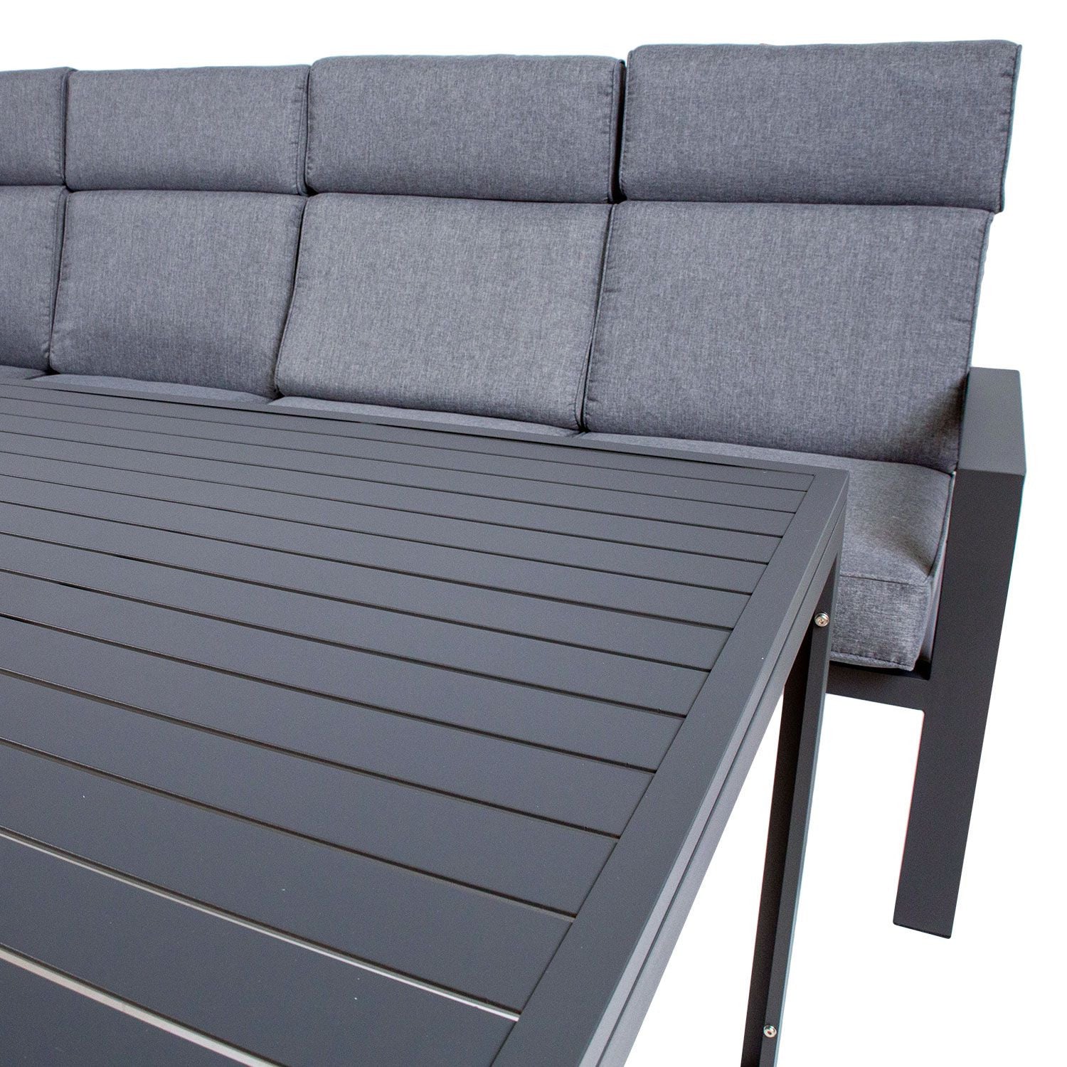 CASTEN sohvaryhmä pöydällä, harmaa