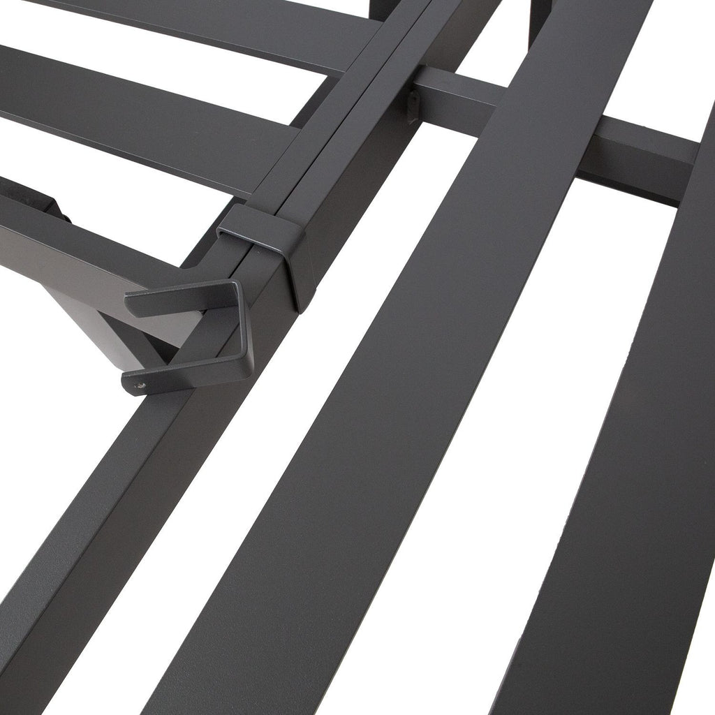 MALTA moduulisohvaryhmä pöydällä, harmaa