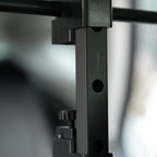 Tukeva Turva-aita / Koiraportti Tavaratilaan, 150 x 9 x 124 cm, Terästä