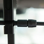 Tukeva Turva-aita / Koiraportti Tavaratilaan, 150 x 9 x 124 cm, Terästä