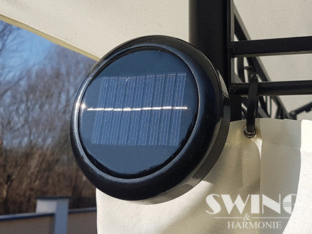 Minzo sivuverhopaviljonki 3x4m Ruskea