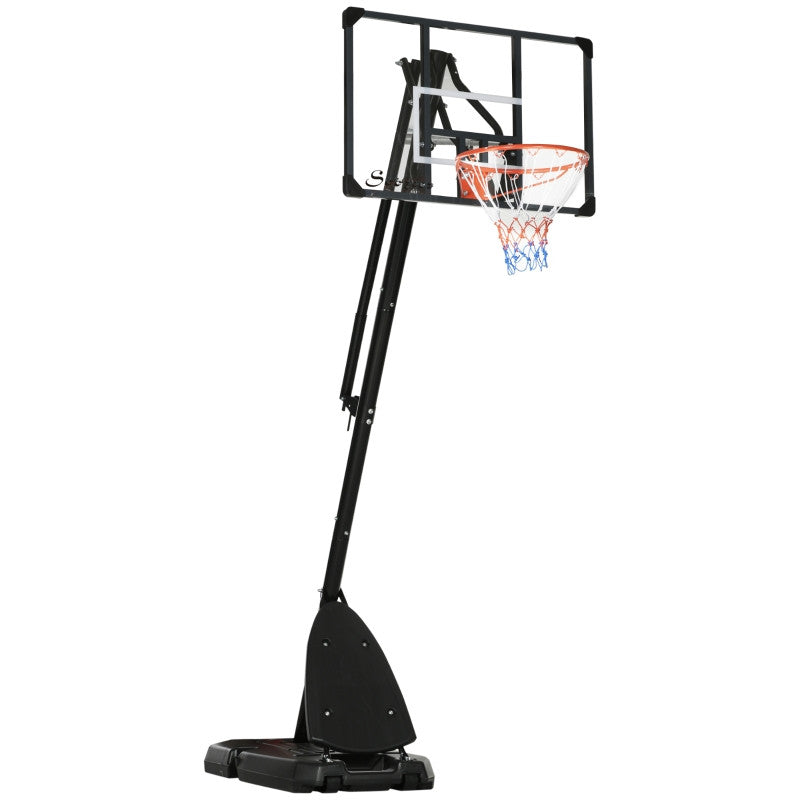 Basketkorg med justerbar höjd 2,3–2,9 m