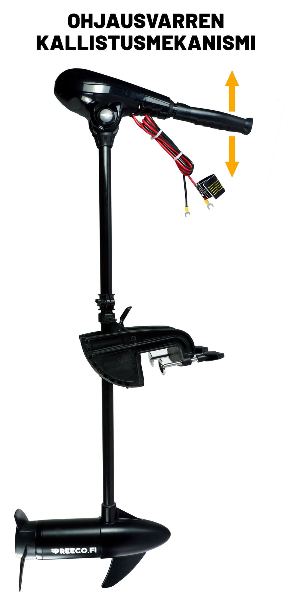 POHJOLA MOTORS Sähköperämoottori PRO X-sarja 36LBS