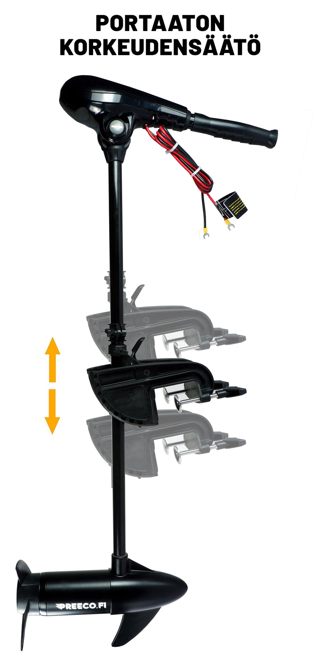 POHJOLA MOTORS Sähköperämoottori PRO X-sarja 36LBS