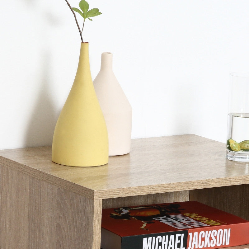 Seinään kiinnitettävä yöpöytä 2 kpl, 45 cm x 35 cm x 27,5 cm