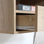 Seinään kiinnitettävä yöpöytä 2 kpl, 45 cm x 35 cm x 27,5 cm