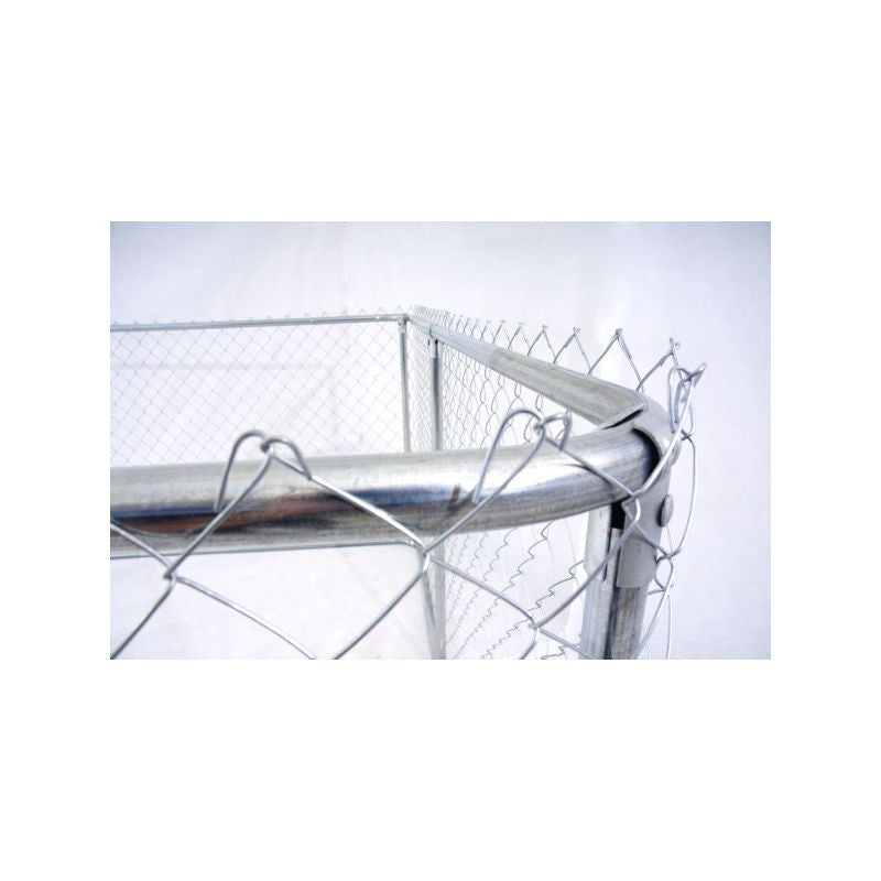 POHJOLAN LEMMIKKITARVIKE Koira-aitaus / Koiratarha 1,52 x 3,05 x 1,82m, Kestävää Galvanoitua Terästä