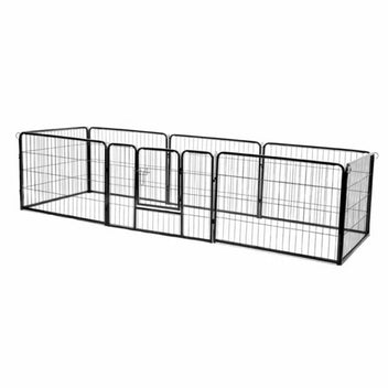 Pentuaitaus 8 palaa 77 x 100 cm – teräs, muotoiltava rakenne, musta