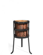 INARI Teline Jätkänkynttilälle, Teräs, Musta, 20 x 40 cm