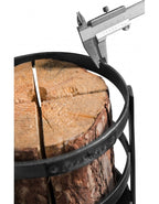 INARI Teline Jätkänkynttilälle, Teräs, Musta, 20 x 40 cm