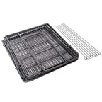 POHJOLAN LEMMIKKITARVIKE STRONG Pentuaitaus Pennuille, metallia, 77 x 100 cm, 8 palaa, Musta