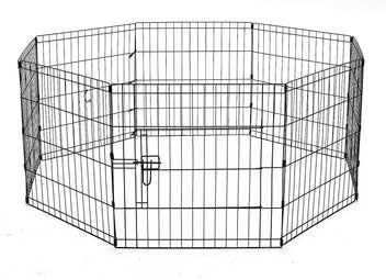 Pentuaitaus 8 palaa 61 x 61 cm – teräs, muotoiltava rakenne, musta