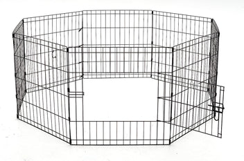 Pentuaitaus 8 palaa 61 x 61 cm – teräs, muotoiltava rakenne, musta