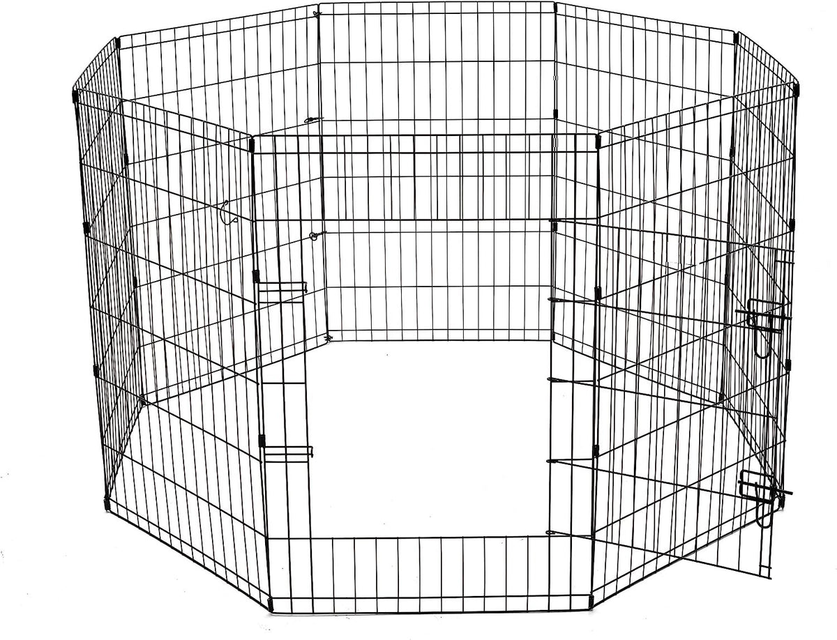 Pentuaitaus 8 palaa 91 x 61 cm – teräs, muotoiltava rakenne, musta