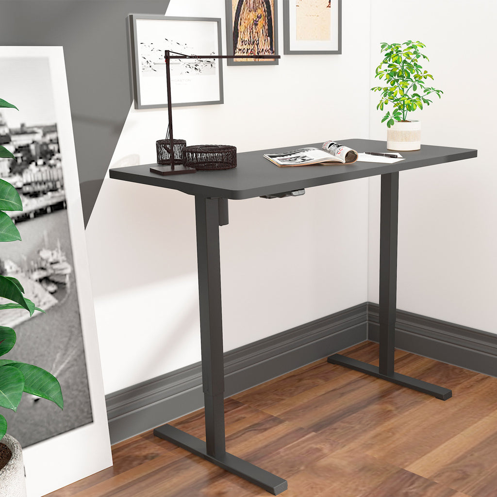 Pohjola Indoor Sähköpöydän Runko 71 - 116 cm, Musta