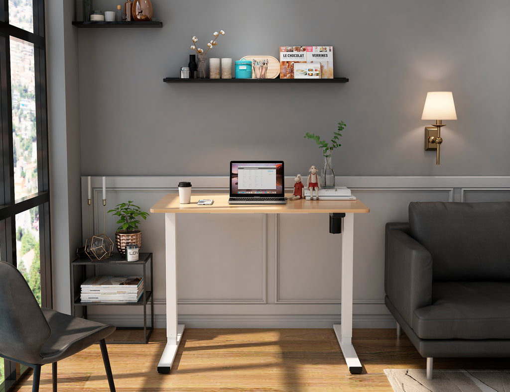 POHJOLA INDOOR Sähköpöydän Runko 71 - 116 cm, Valkoinen