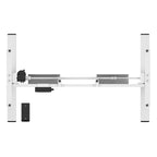 POHJOLA INDOOR Sähköpöydän Runko 71 - 116 cm, Valkoinen