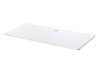 Pohjola Indoor Sähköpöydän pöytälevy Läpiviennillä 140 x 70cm, Valkoinen