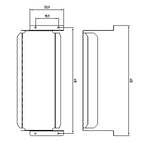 Pohjola Indoor Lisävarustesetti sähköpöytään, Musta
