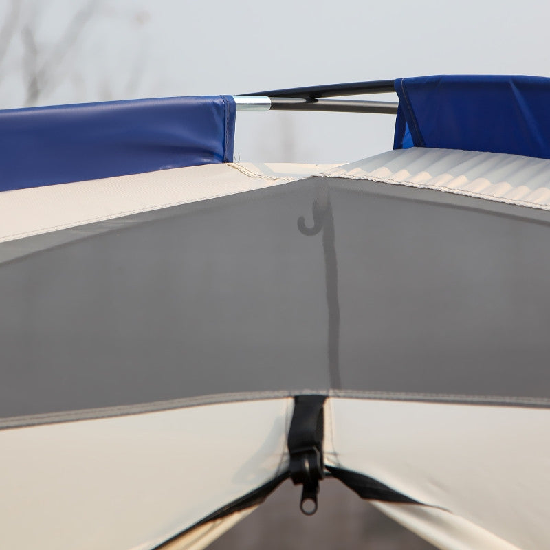 retkiteltta 6 hengelle, sininen