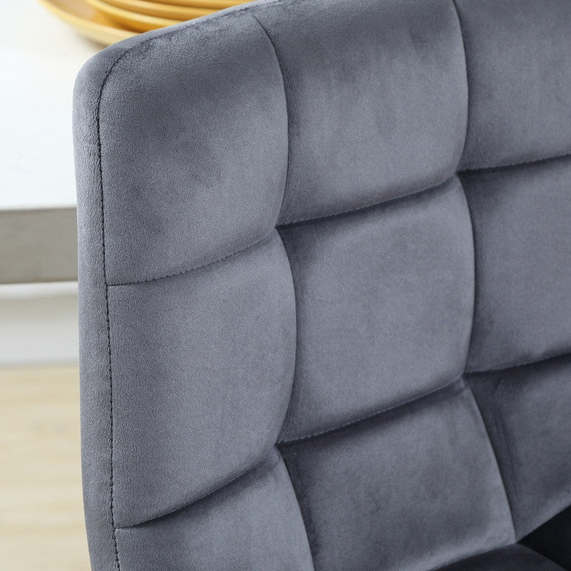 Baarijakkara Setti Jalkatuella Ja Selkänojalla, Harmaa kangas