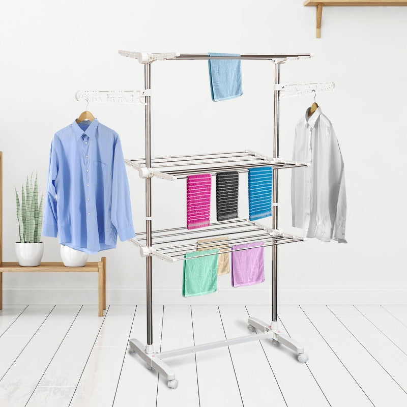 Kuivausteline (3 tasoa)