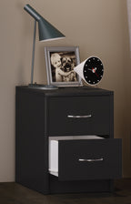 Yöpöytä Boxal Mini 40 x 35 x 35 cm, musta