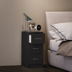 Yöpöytä Boxal Maxi 65 x 35 x 35 cm, musta