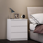 Yöpöytä "Breido XL" 65 x 55 x 40 cm, valkoinen