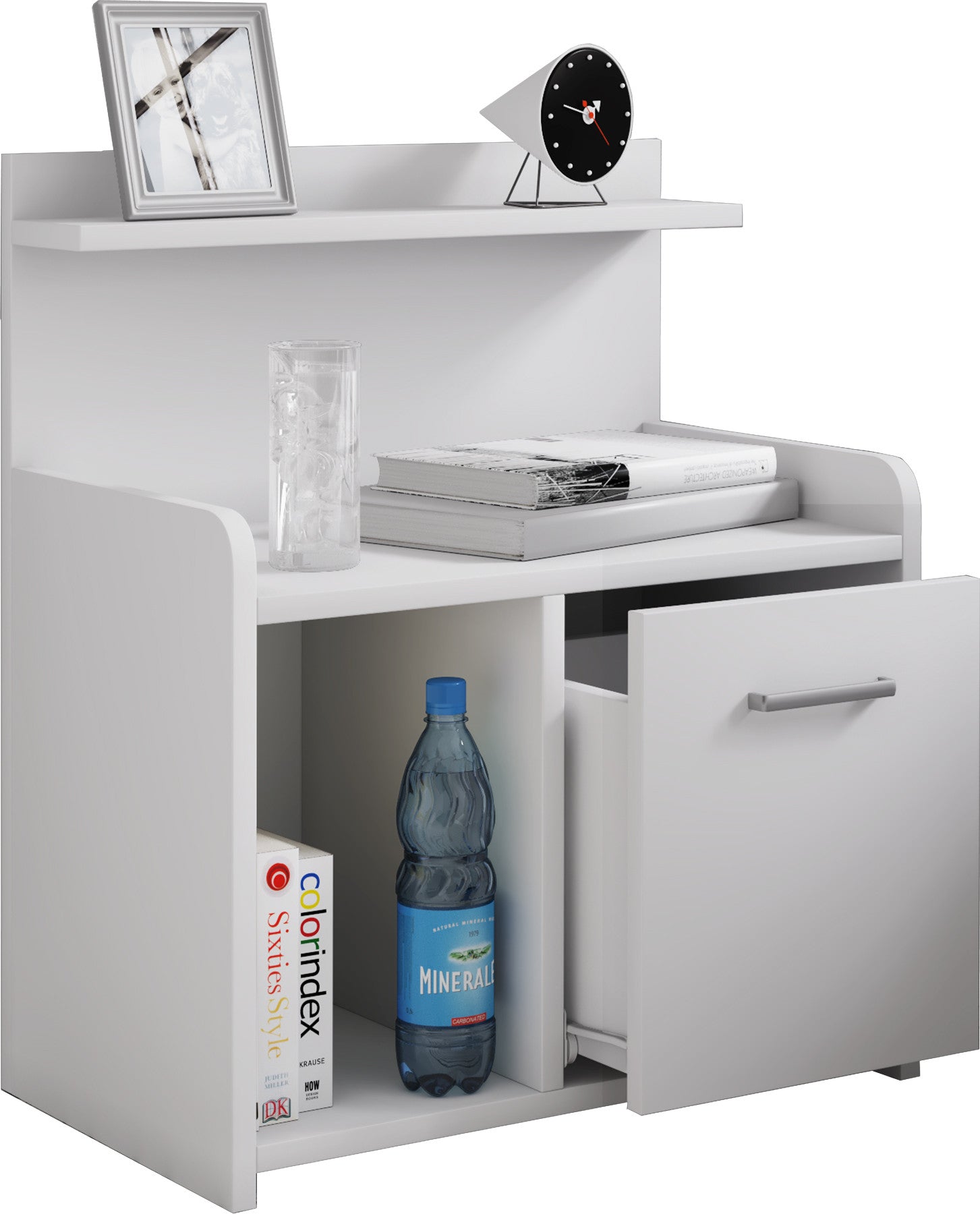 Yöpöytä "Nilasa" 60 x 47 x 29 cm, valkoinen