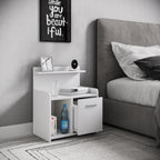 Yöpöytä "Nilasa" 60 x 47 x 29 cm, valkoinen