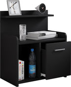 Yöpöytä "Nilasa" 60 x 47 x 29 cm, musta