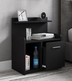 Yöpöytä "Nilasa" 60 x 47 x 29 cm, musta