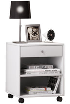 Yöpöytä "Rolda" 54 x 45 x 38 cm, valkoinen