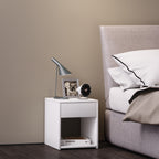 Sivupöytä "Sledo Mini", K. 40 x L. 35 x S. 35 cm, Valkoinen