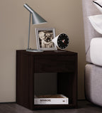 Sivupöytä "Sledo Mini", K. 40 x L. 35 x S. 35 cm, Musta