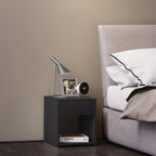 Sivupöytä "Sledo Mini", K. 40 x L. 35 x S. 35 cm, Harmaa