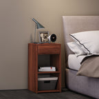 Sivupöytä "Sledo Maxi", 65 x 35 x 35 cm, tumma puu