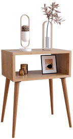 Yöpöytä "Singol M", 60 x 45 x 30 cm, vaalea puu