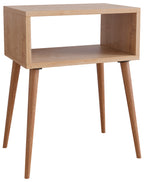 Yöpöytä "Singol M", 60 x 45 x 30 cm, vaalea puu