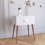 Yöpöytä "Singol L", 60 x 45 x 30 cm, valkoinen