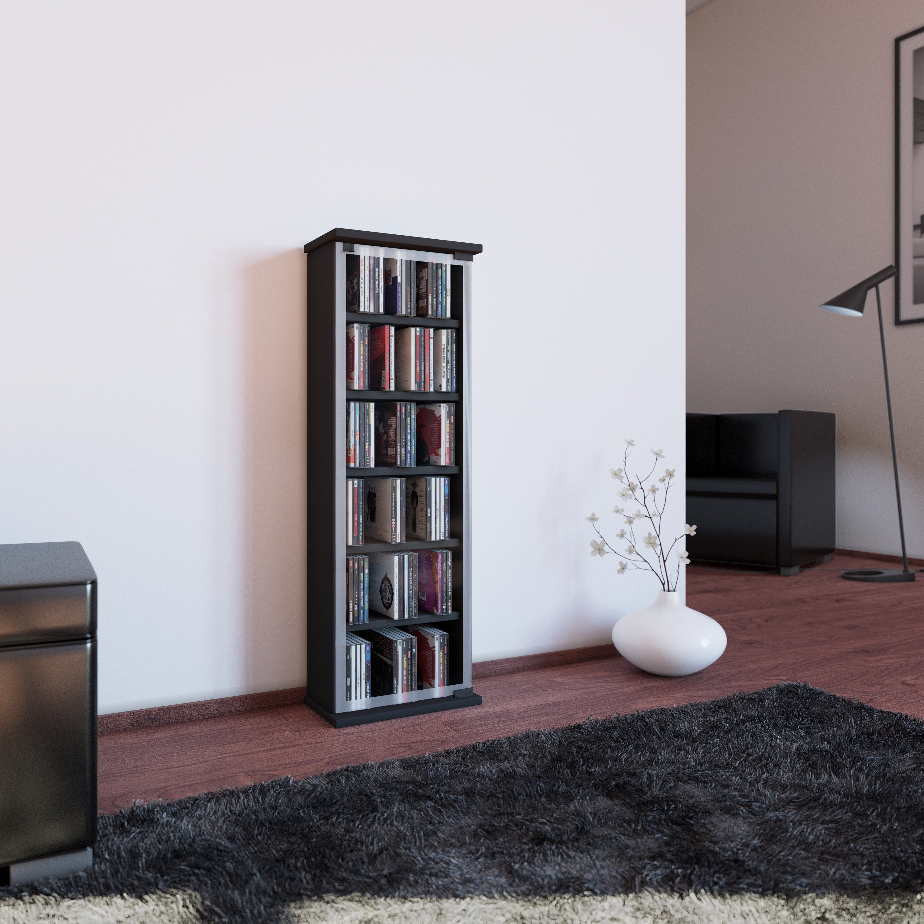 CD/DVD-teline "Classic" 150 CD-levylle